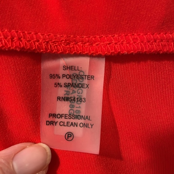 Calvin‎ Klein Sleeveless Red Dresss - Picture 9 of 9